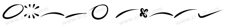 PRADO SWASH字体转换
